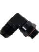 Fragola AN to Straight Cut Adapter Fitting 90 Degree -10AN -8AN