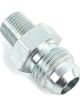 Fragola Fitting/Adapter AN to NPT Straight Steel Zinc -6 AN 1/8