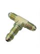 Fragola Adapter Fitting Male Bulkhead Tee -4AN -4AN -4AN Steel Zinc