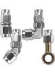 Fragola PTFE Hose End Fitting Straight -8AN Hose to Female -8AN Steel