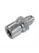 Fragola Brake Adapter Fitting Male -4AN to Female 10mm x 1 Bubble Flare