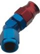 Fragola PTFE Hose End Fitting 45 Degree -6 AN Hose to Female -6 AN
