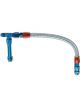 Fragola Sportsman Fuel Line Kit Holley 4150 -6 AN Inlet Red/Blue