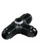 Fragola Gauge Adapter Tee -6AN Male 1/8