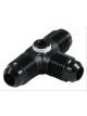 Fragola Gauge Adapter Tee -10AN Male 1/8