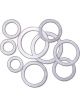 Fragola Crush Washers 1/2 in. Aluminium Set of 10