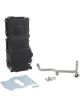 Holley Retrofit Engine Oil Pan LS Engine Swap Wet Rear Sump 5.9 Quarts