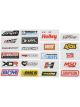 Holley Decals Truck Enthusiast Assortment Vinyl Adhesive 24-pc Set