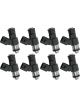 Holley EFI Terminator X Fuel Injector 42 lbs/hr USCAR Plug 8-pcs Set