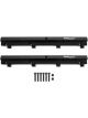 Holley EFI Fuel Rail Kit Aluminium Black Anodized -8 AN Inlet Size