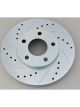 Power Stop Evolution Drilled and Slotted Brake Rotor