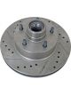 Power Stop Evolution Drilled and Slotted Brake Rotor