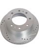 Power Stop Evolution Drilled and Slotted Brake Rotor For Chevy GMC