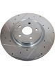 Power Stop Evolution Drilled and Slotted Brake Rotor For Jeep
