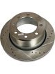 Power Stop Evolution Drilled and Slotted Brake Rotor For Dodge Ram