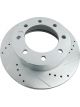 Power Stop Evolution Drilled and Slotted Brake Rotor