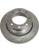 Power Stop Evolution Drilled and Slotted Brake Rotor For Dodge Ram