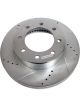 Power Stop Evolution Drilled and Slotted Brake Rotor For Dodge Ram