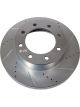 Power Stop Evolution Drilled and Slotted Brake Rotor For Ford