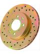 Power Stop Evolution Drilled and Slotted Brake Rotor For Ford