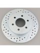 Power Stop Evolution Drilled and Slotted Brake Rotor For Ford