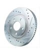 Power Stop Evolution Drilled and Slotted Brake Rotor For Dodge