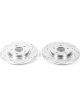 Power Stop Evolution Drilled and Slotted Brake Rotor