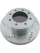 Power Stop Evolution Drilled and Slotted Brake Rotor For Ford