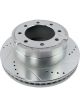 Power Stop Evolution Drilled and Slotted Brake Rotor For Ford