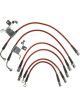 Power Stop Brake Hydraulic Hose Kit, Stainless Steel Brake Line Kit