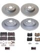 Power Stop Z17 Evolution Plus GEOMET Coated Brake Kit For Subaru