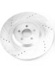 Power Stop Evolution Drilled and Slotted Brake Rotor For Land Rover