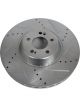 Power Stop Evolution Drilled and Slotted Brake Rotor