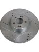 Power Stop Evolution Drilled and Slotted Brake Rotor Left