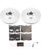 Power Stop Euro-Stop Brake Kit ECE-R90 Front For Mercedes-Benz