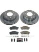 Power Stop Z23 Evolution Sport Brake Upgrade Kit Rotor and Pad Combo