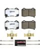 Power Stop Z26 Street Warrior Brake Pads and Hardware Kit