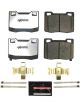Power Stop Z26 Street Warrior Brake Pads and Hardware Kit