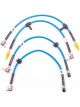 Hosetechnik Braided Brake Hose Kit Clear