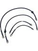 Hosetechnik Braided Brake Hose Kit Black