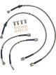 Hosetechnik Braided Brake Hose Kit Clear