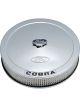 Ford Performance Air Filter Assembly Chrome 13in For Ford Cobra Logo