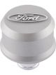 Ford Performance Valve Cover Breather Round For Ford Oval Logo Gray