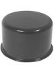 Scott Drake Valve Cover Oil Cap Round Push-in Steel Matte Black