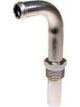 Scott Drake Fitting Adapter NPT to Hose Barb 1/2 in NPT 5/8 in