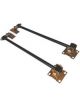 Scott Drake Traction Bars Under Ride Steel Black For Ford