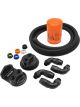 Proflow Billet Remote Universal Filter Head  -08 ORB Ports