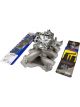 VPW Intake Manifold & Carburettor Kit Silver Series For SB Ford
