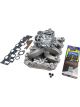 VPW Intake Manifold & Carburettor Kit Silver Series For Holden V8