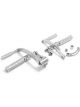 Attitude Billet Forward Control Polished 4in Street Glide 97-08